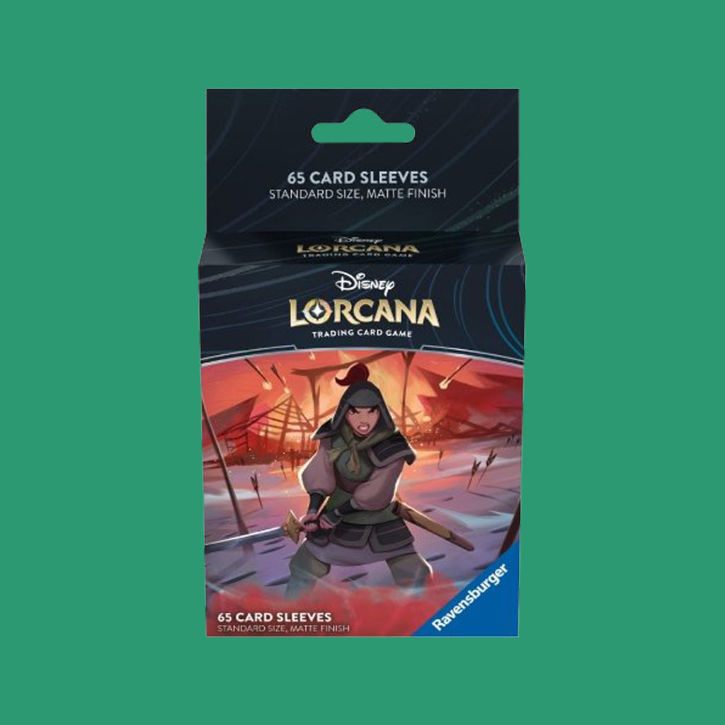 Disney Lorcana Aufstieg der Flutgestalten 65 Sleeves Mulan