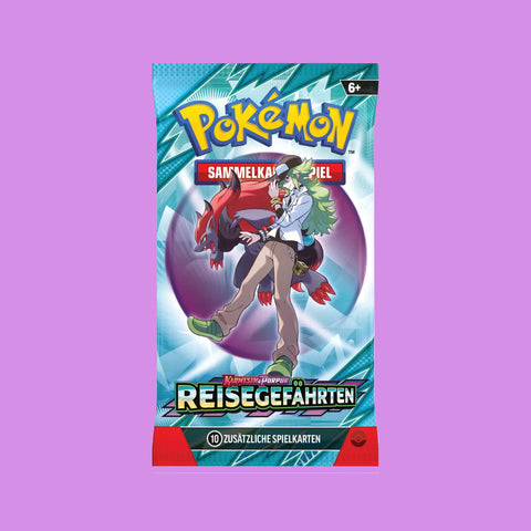 Pokémon Karmesin & Purpur Reisegefährten Booster einzeln (deutsch)