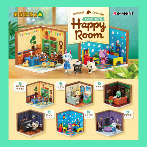 (Pre-Order) Animal Crossing Happy Room Collection (Blindboxen) Re-Ment Nintendo Animal Crossing