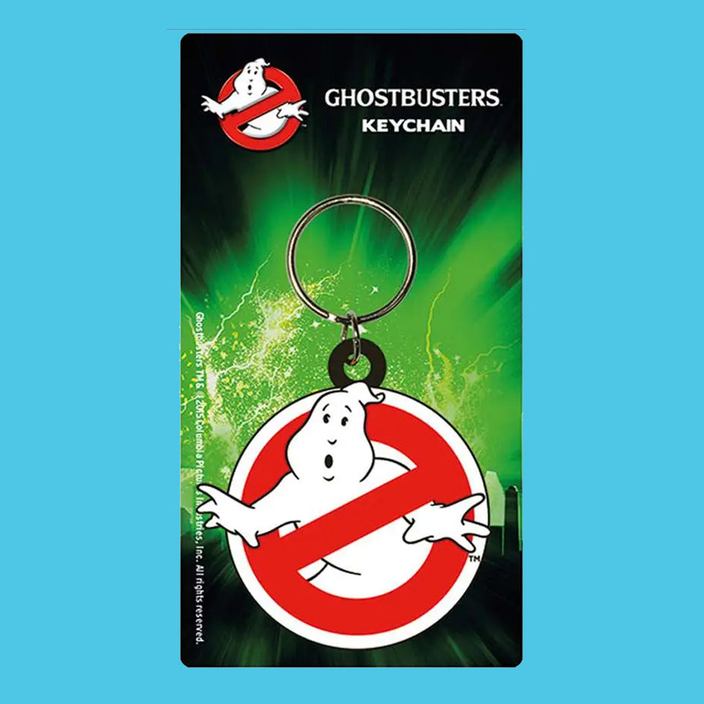 Ghostbusters Logo Gummi Schlüsselanhänger Derby
