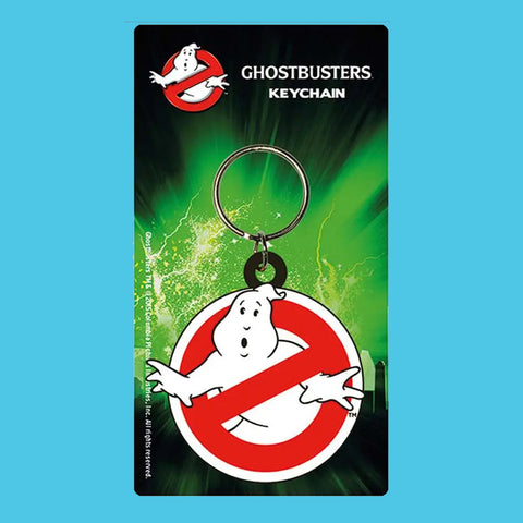 Ghostbusters Logo Gummi Schlüsselanhänger Derby