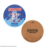Scoops Ahoy Untersetzer 4er Pack Stranger Things