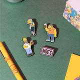 Die Simpsons Ansteck-Pins 4er Set Moe's Tavern