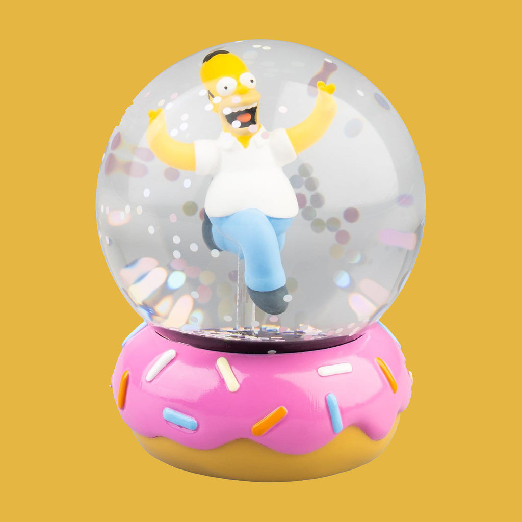 Die Simpsons Schneekugel Homer Simpson Donut 10 cm