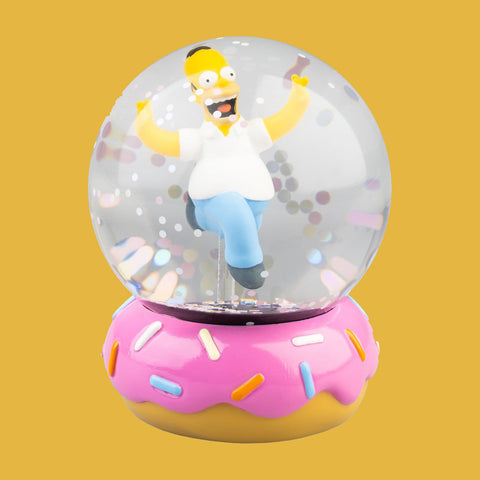 Die Simpsons Schneekugel Homer Simpson Donut 10 cm