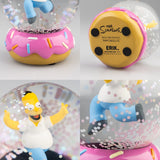 Die Simpsons Schneekugel Homer Simpson Donut 10 cm