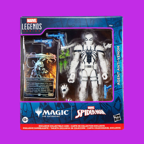 (Pre-Order) Agent Anti-Venom + exklusive Foil-Karte Magic The Gathering Hasbro Marvel Legends