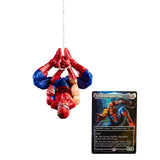 (Pre-Order) Battle-Damaged Spider-Man + exklusive Foil-Karte Magic The Gathering Hasbro Marvel Legends