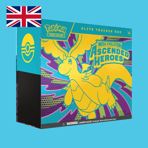 (Pre-Order) NUR 2 PRO KUNDE - Elite Trainer Box "Ascended Heroes" (englisch) Pokémon TCG "Mega Evolution"