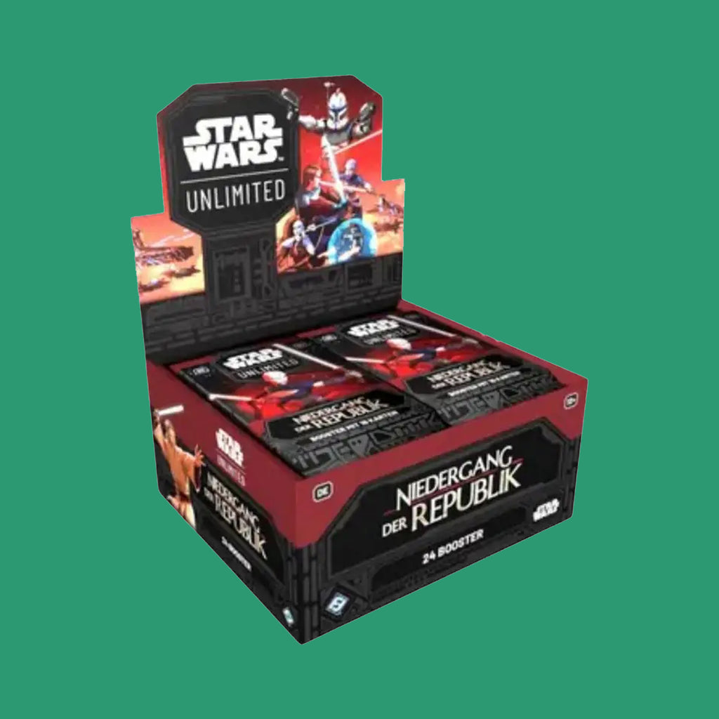 Star Wars: Unlimited Niedergang der Republik 24 Booster Display (Deutsch)