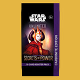 (Pre-Order) Star Wars: Unlimited Secrets of Power Carbonite Edition Booster (Englisch)
