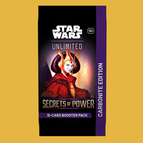 (Pre-Order) Star Wars: Unlimited Secrets of Power Carbonite Edition Booster (Englisch)