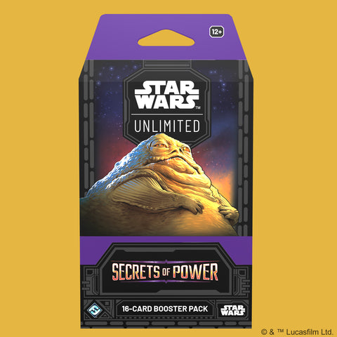 (Pre-Order) Star Wars: Unlimited Secrets of Power Sleeved Booster (Englisch)