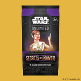 (Pre-Order) Star Wars: Unlimited Secrets of Power Sleeved Booster (Englisch)