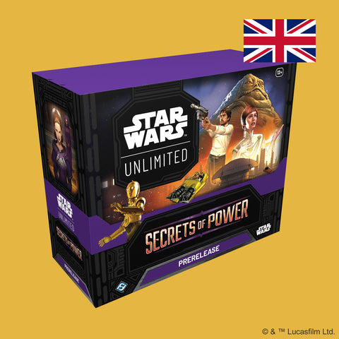 (Pre-Order) Star Wars: Unlimited Secrets of Power Prerelease-Box (Englisch)
