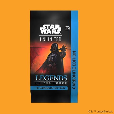 (Pre-Order) Star Wars: Unlimited Legends of the Force Carbonite Booster (Englisch)