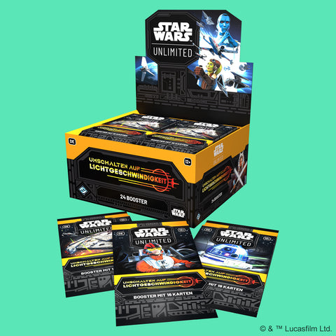 (Pre-Order) Star Wars: Unlimited Umschalten auf Lichtgeschwindigkeit Display (Deutsch)