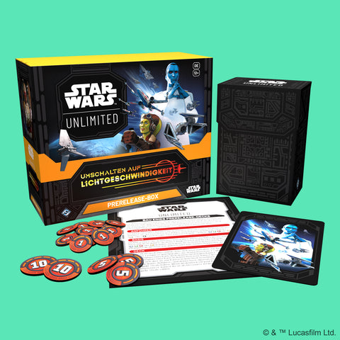 (Pre-Order) Star Wars: Unlimited Umschalten auf Lichtgeschwindigkeit Prerelease-Box (Deutsch)