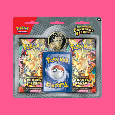 (Pre-Order) Booster 2-Pack "Erhabene Helden" (deutsch) Pokémon "Mega Entwicklungen"