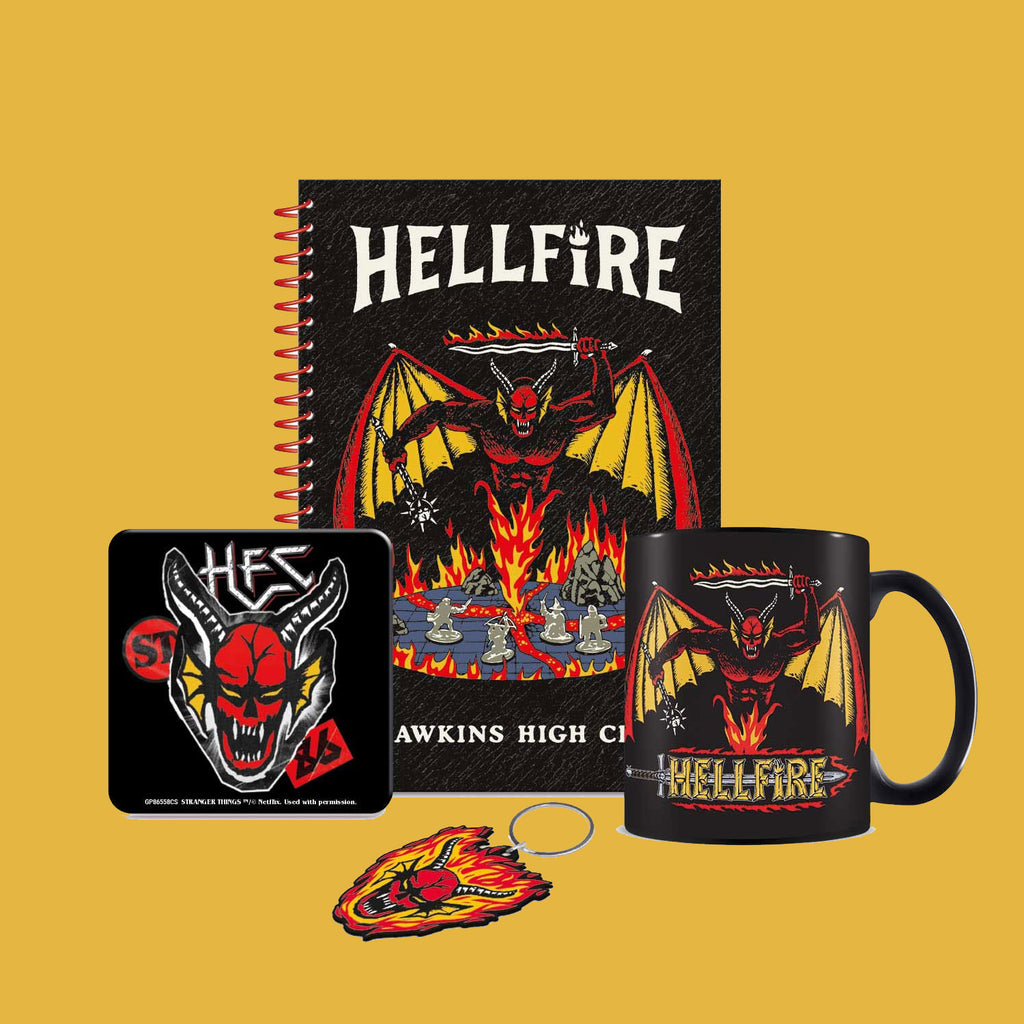 Stranger Things Geschenkbox "Hellfire Club"