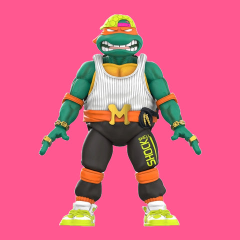 Rappin` Mike Michelangelo Super 7 Ultimates Teenage Mutant Ninja Turtles