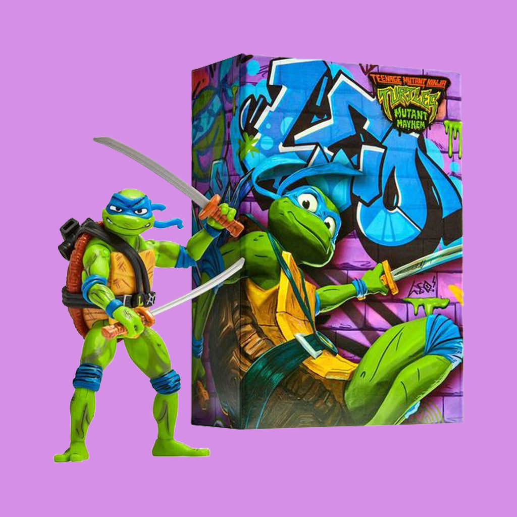 Leonardo Comic Con Turtles Actionfigur Teenage Mutant Ninja Turtles: Mutant Mayhem