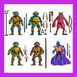 (Pre-Order) Teenage Mutant Ninja Turtles Actionfiguren 1988 Remastered Playmates