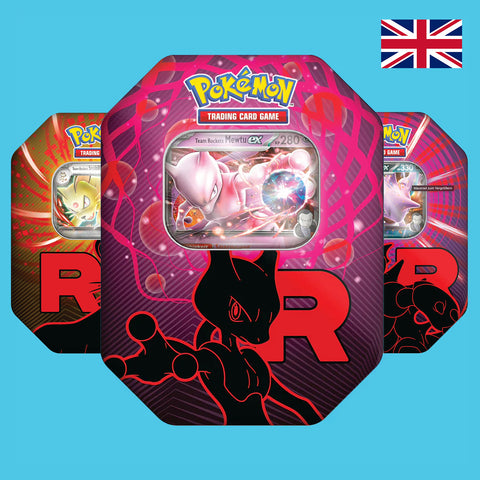 (Pre-Order) Pokémon Tin Box Team Rockets (mixed) Ex Pokémon (englisch)