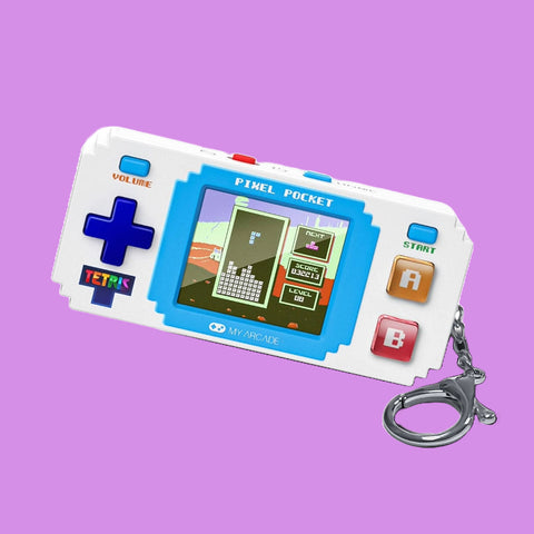 (Pre-Order) Tetris Mini Pixel Pocket (tragbare Spielkonsole als Schlüsselanhänger) My Arcade