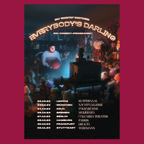 Everybody's Darling Tour Poster