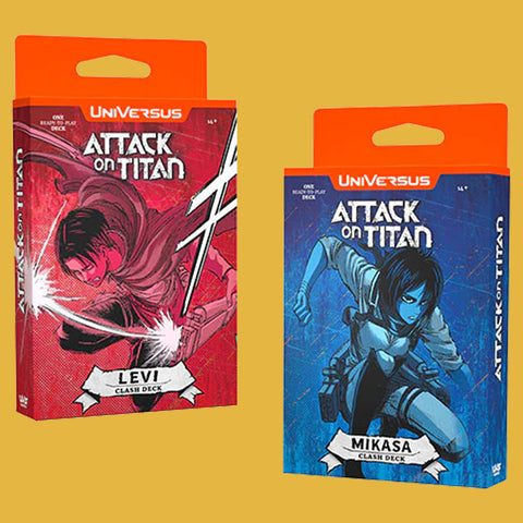 Attack on Titan Battle for Humanity Clash Deck Universus (englisch)