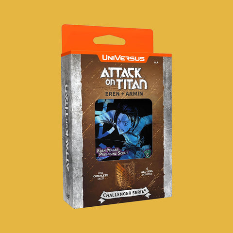 Attack on Titan Battle for Humanity Challengers Series Deck Universus (englisch)