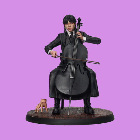 (Pre-Order) Wednesday with Cello PVC Statue Netflix: Wednesday