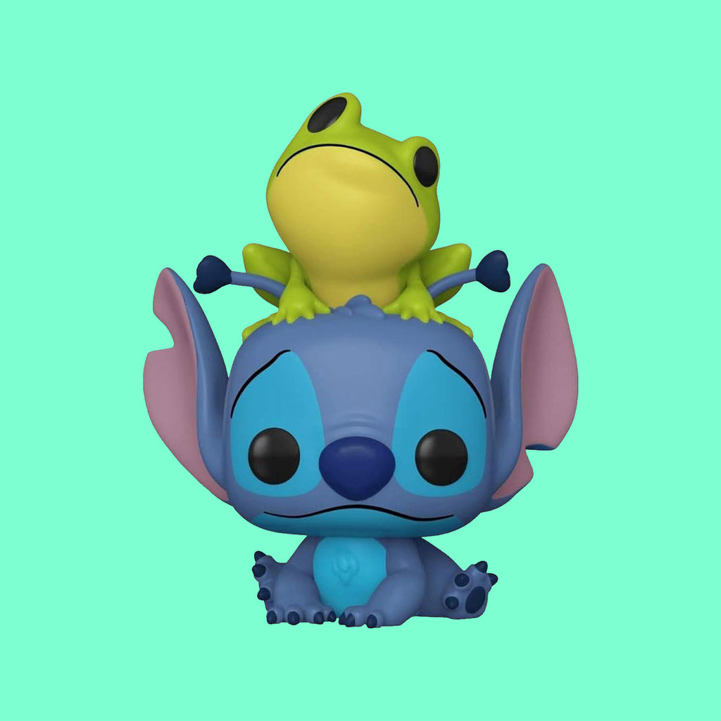 Stitch with Frog Funko Pop! (986) Disney Lilo & Stitch