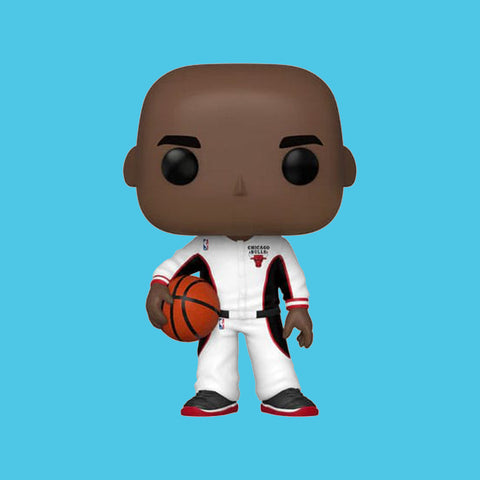 Michael Jordan (Bulls White Warmup) Funko Pop! (84) NBA Legends