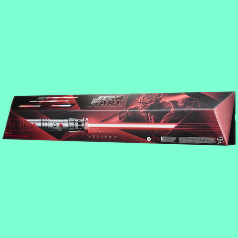 (Pre-Order) Darth Maul Replik Force FX Elite Lichtschwert Hasbro Black Series Star Wars: Maul - Shadow Lord