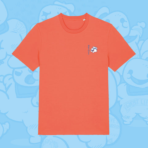 (Pre-Order) Little Sailors Shirt bright orange Frozen Summer