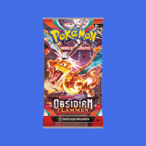 Pokémon Karmesin & Purpur Obsidian Flammen Booster Trading Card Game (Deutsch)