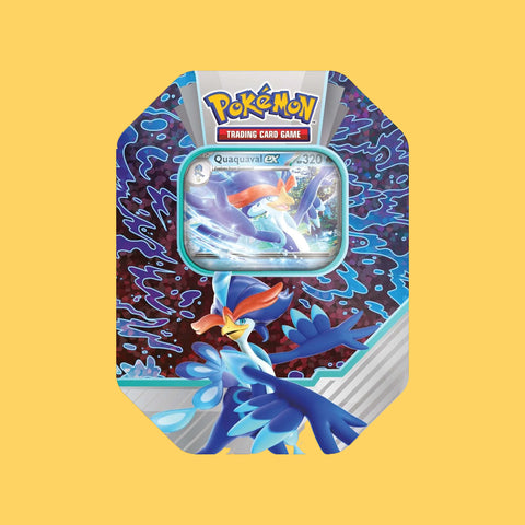 Pokémon Quaquaval ex Tin Trading Card Game (Englisch)