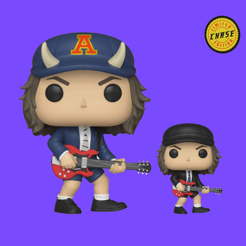 Angus Young Chase Bundle Funko Pop! (91) AC/DC