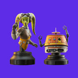 Hera & Chopper Büste Gentle Giant Star Wars: Rebels (Limitiert auf 3000 Stück weltweit)