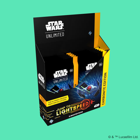 Star Wars: Unlimited Jump to Lightspeed Carbonite Booster (Englisch)