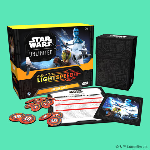 (Pre-Order) Star Wars: Unlimited Jump to Lightspeed Prerelease-Box (Englisch)