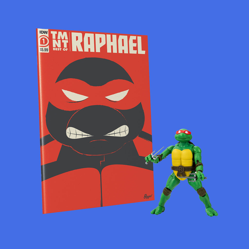 Raphael BST AXN IDW Actionfigur & Comic Teenage Mutant Ninja Turtles