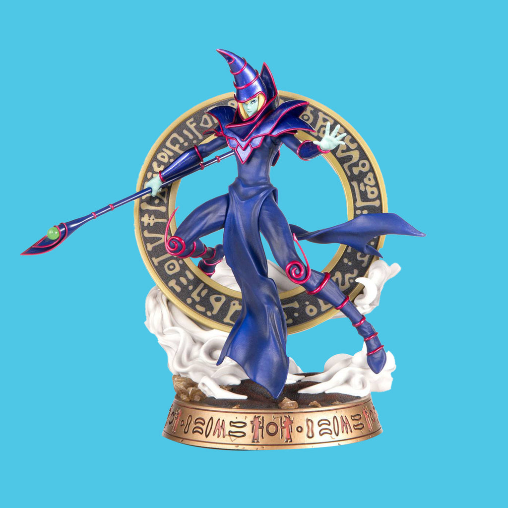 Dark Magician Blue Version PVC Statue First 4 Figures Yu-Gi-Oh!