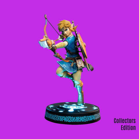 Link PVC Statue (Collectors Edition) First 4 Figures The Legend of Zelda: Breath of the Wild