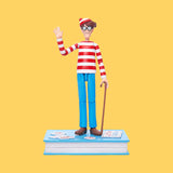 Blitzway x Wo Ist Walter / Where'S Waldo? - Mega Hero Actionfigur - Wally (17 Cm)