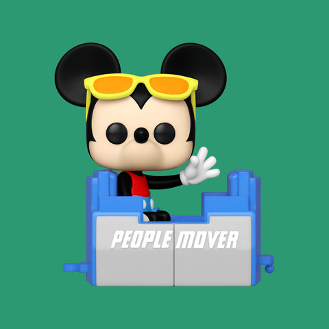 Mickey Mouse on the peoplemover Funko Pop! (1163) Disney World 50th Anniversary