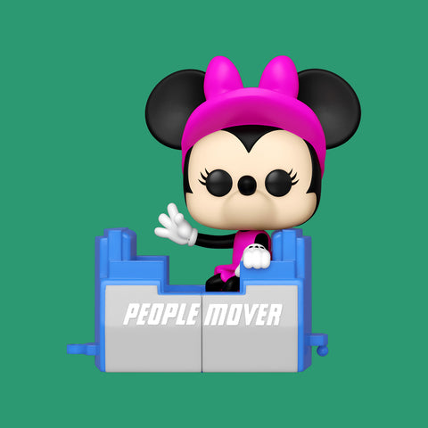 Minnie Mouse on the Peoplemover Funko Pop! (1166) Walt Disney World