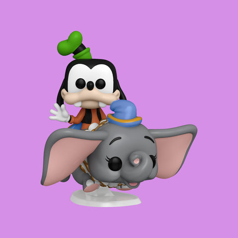 Goofy at Dumbo the Flying Elephant Funko Pop! Rides (105) Disney World 50th Anniversary